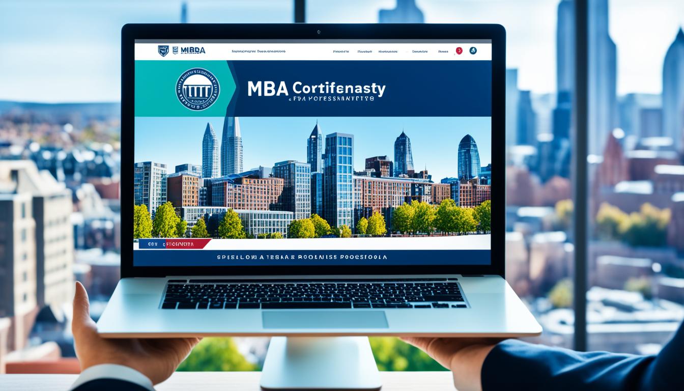 accredited online MBA programs